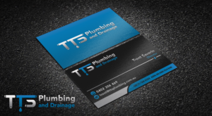 Business card design and logo for plumbing bussiness | Business Card Design by Ethien