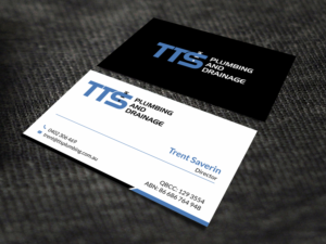 Business Card Design by SKYdesign for TTS Plumbing and Drainage | Design: #16321986