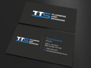 Business Card Design by SKYdesign for TTS Plumbing and Drainage | Design: #16322005