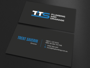 Business Card Design by SKYdesign for TTS Plumbing and Drainage | Design: #16322007