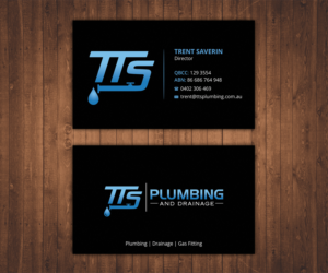 Diseño de Tarjeta de Presentación por Stylez Designz para TTS Plumbing and Drainage | Diseño: #16355279