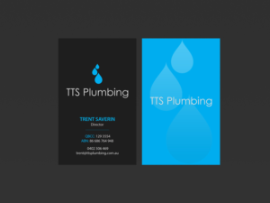 Business Card Design by Creations Box 2015 for TTS Plumbing and Drainage | Design: #16316835