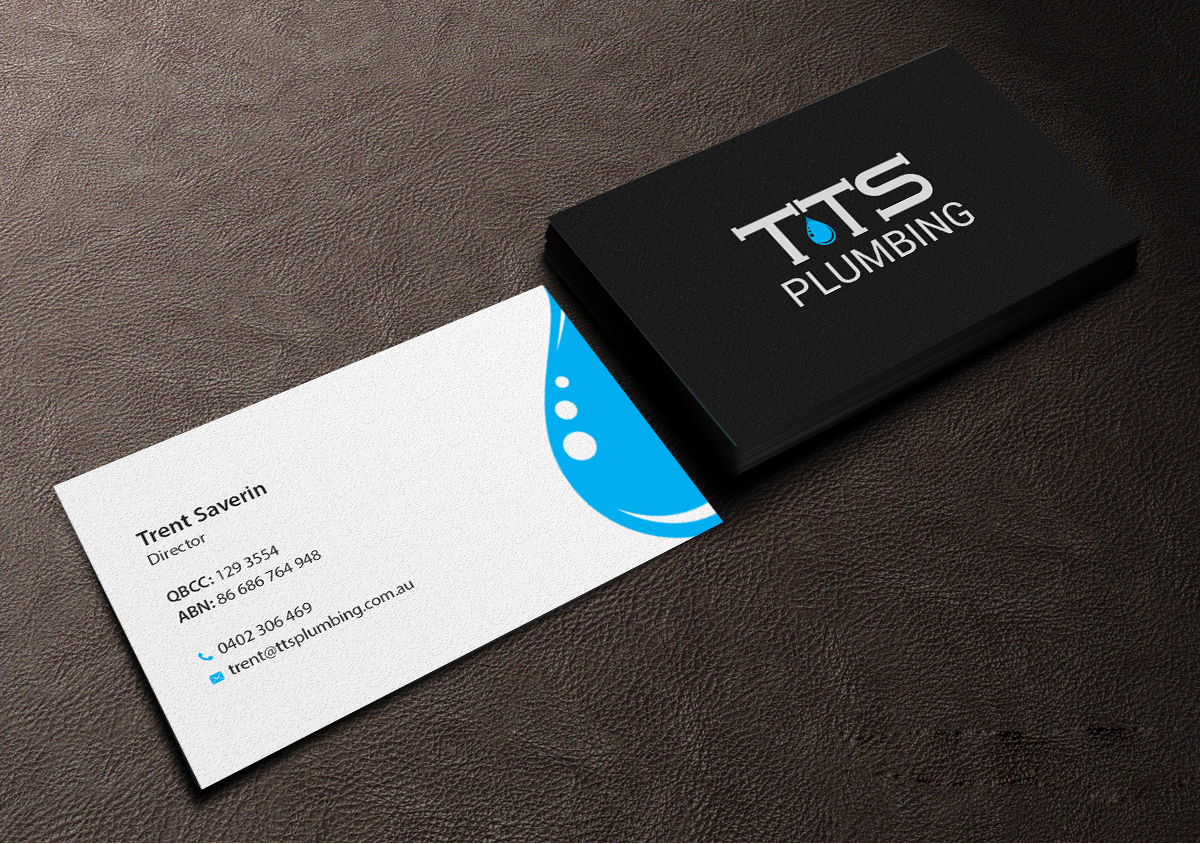 Business Card Design by Creations Box 2015 for TTS Plumbing and Drainage | Design #16325536