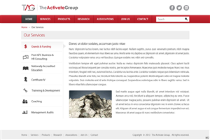 The Activate Group - Wordpress Web design and upload within 10 days