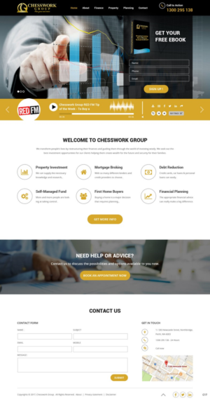 Diseño Web por pb para Chesswork Group | Diseño: #16292896