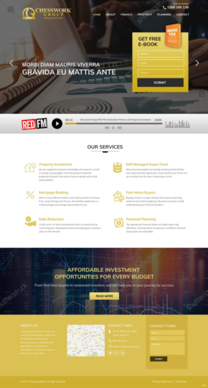Diseño Web por pb para Chesswork Group | Diseño: #16294566