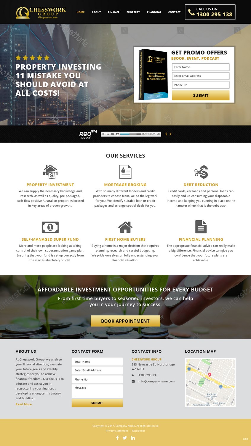 Web Design by pb for Chesswork Group | Design #16294676