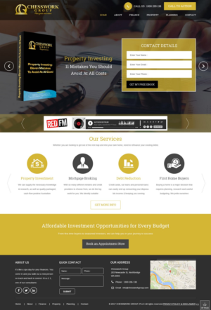 Diseño Web por pb para Chesswork Group | Diseño: #16307651