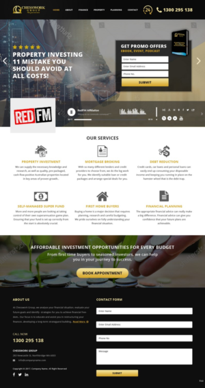 Diseño Web por pb para Chesswork Group | Diseño: #16307660