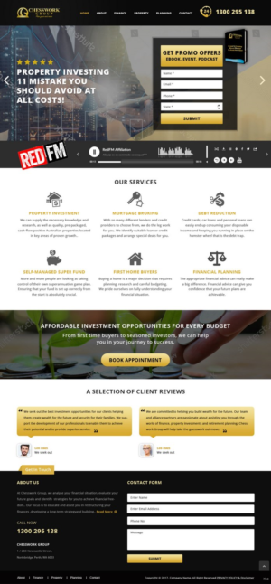Diseño Web por pb para Chesswork Group | Diseño: #16331521