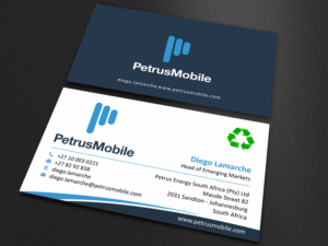 Business Card Design by SKYdesign for Petrus SA | Design: #16304034