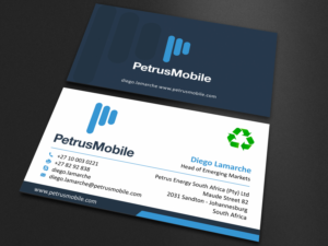 Business Card Design by SKYdesign for Petrus SA | Design: #16304067