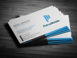 Business Card Design by Bran Design for Petrus SA | Design: #16293864