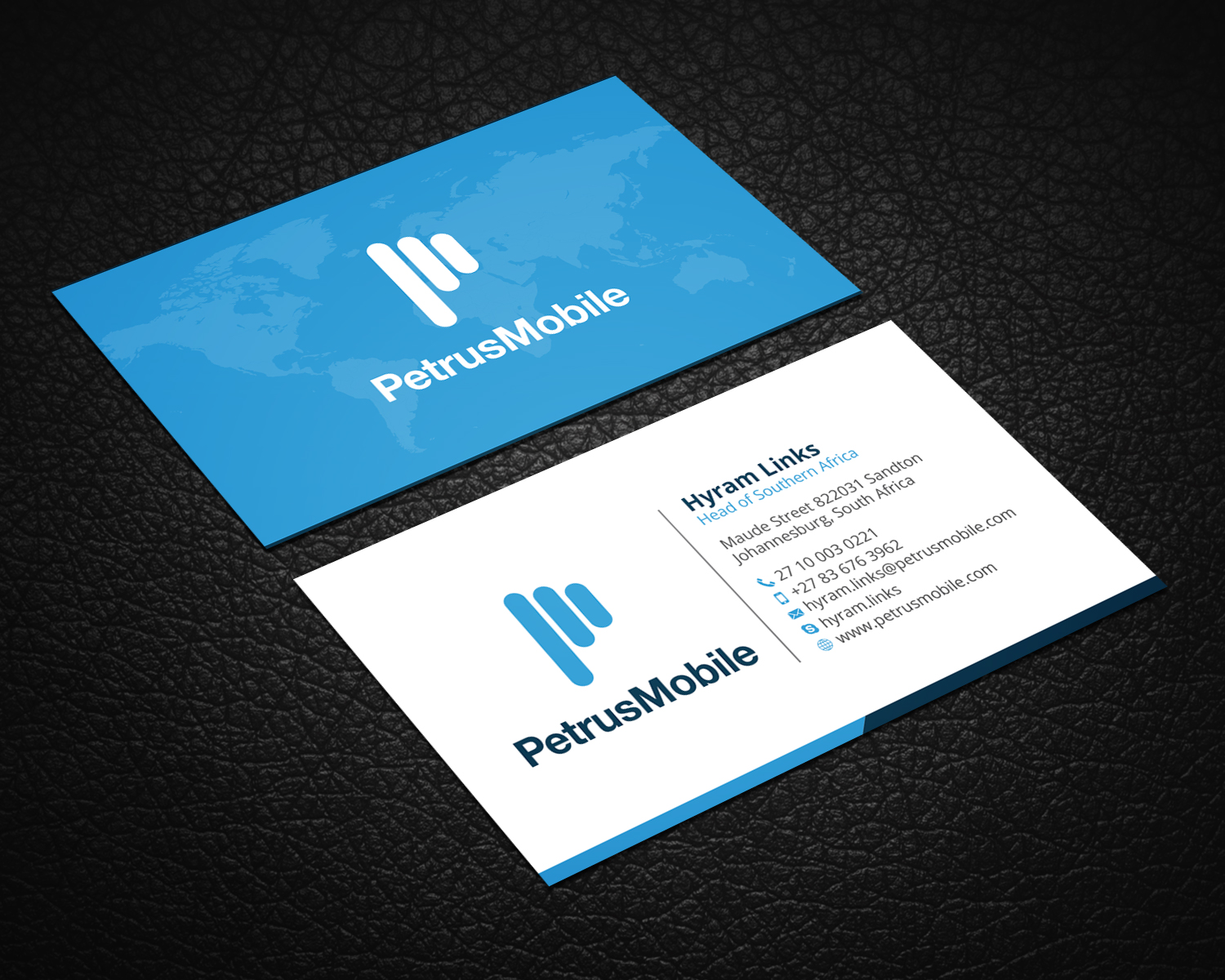 Business Card Design by Right_D for Petrus SA | Design #16296239