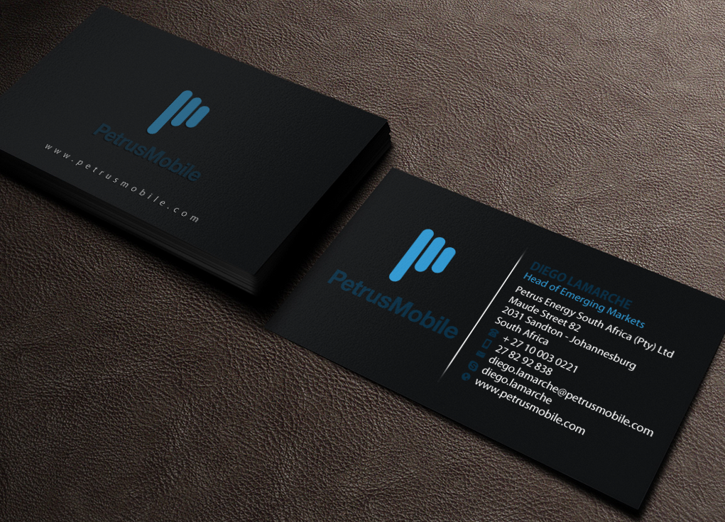 Business Card Design by Brand aid for Petrus SA | Design #16300870