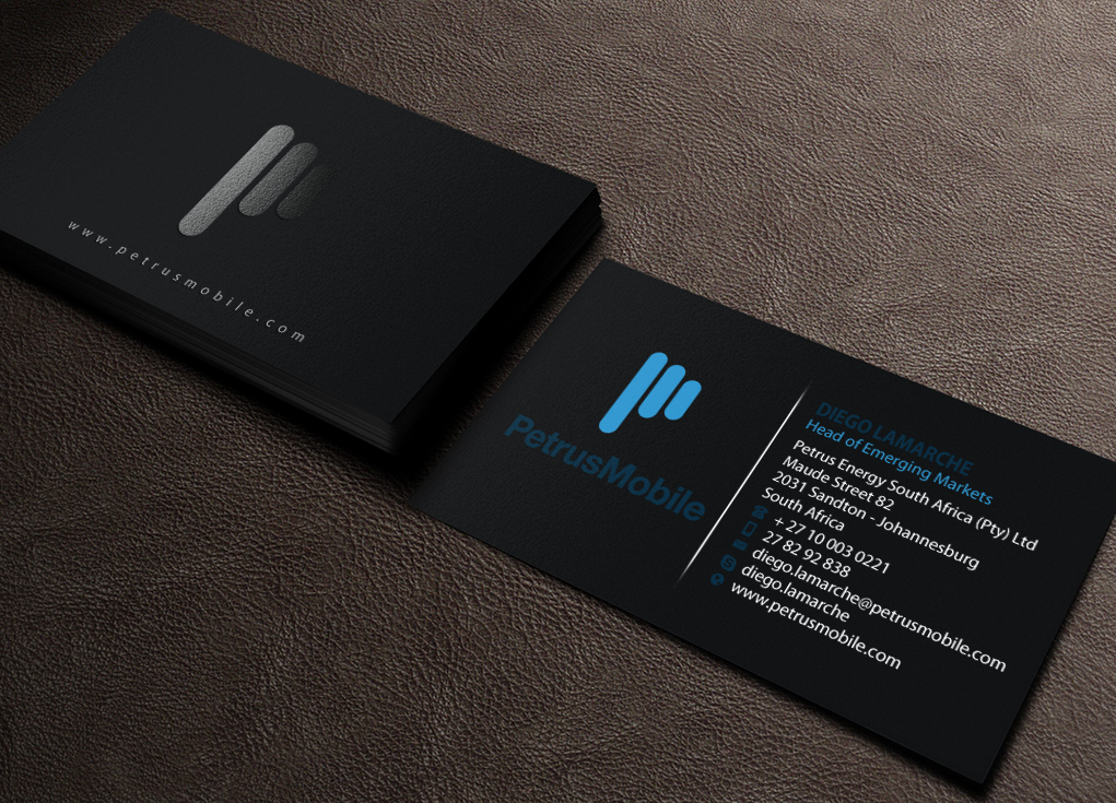 Business Card Design by Brand aid for Petrus SA | Design #16300872
