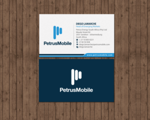 Business Card Design by Brand aid for Petrus SA | Design: #16300966