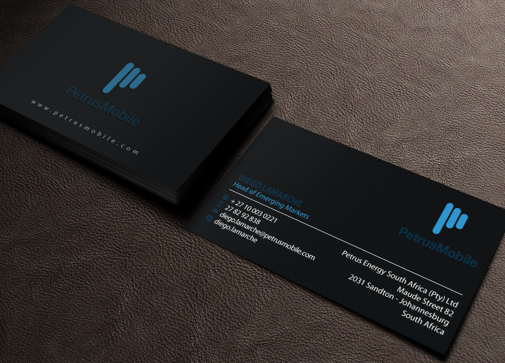 Design de Carte de Visite par Brand aid pour Petrus SA | Design #16300982