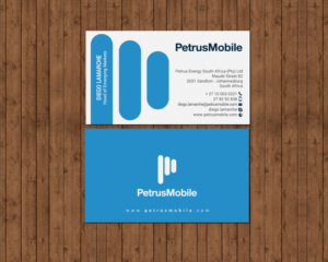 Business Card Design by chandrayaan.creative for Petrus SA | Design: #16300410