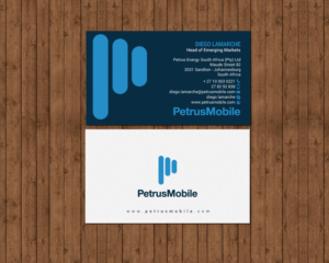 Business Card Design by chandrayaan.creative for Petrus SA | Design: #16300413