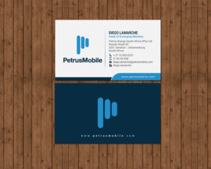 Business Card Design by chandrayaan.creative for Petrus SA | Design: #16300740