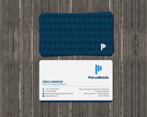 Business Card Design by chandrayaan.creative for Petrus SA | Design: #16300899