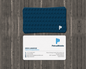Business Card Design by chandrayaan.creative for Petrus SA | Design: #16300931