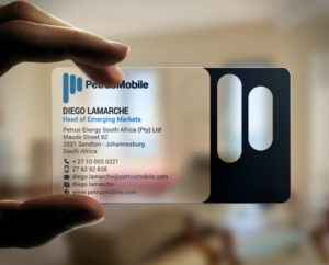 Business Card Design by chandrayaan.creative for Petrus SA | Design: #16300933
