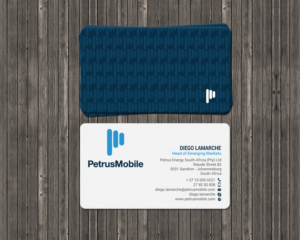 Business Card Design by chandrayaan.creative for Petrus SA | Design: #16300935