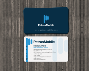 Business Card Design by chandrayaan.creative for Petrus SA | Design: #16301081