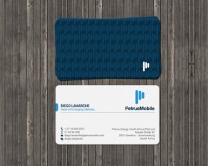 Business Card Design by chandrayaan.creative for Petrus SA | Design: #16301082