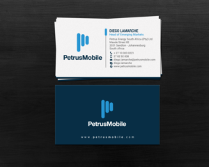 Business Card Design by chandrayaan.creative for Petrus SA | Design: #16302036