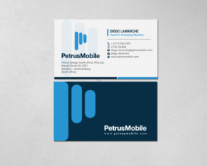 Business Card Design by chandrayaan.creative for Petrus SA | Design: #16302060