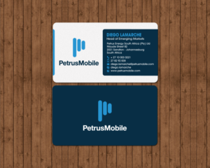 Business Card Design by chandrayaan.creative for Petrus SA | Design: #16304076