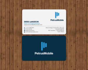 Business Card Design by chandrayaan.creative for Petrus SA | Design: #16304077