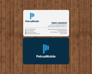 Business Card Design by chandrayaan.creative for Petrus SA | Design: #16304078