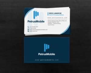 Business Card Design by chandrayaan.creative for Petrus SA | Design: #16304385