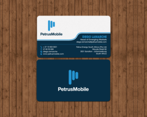 Business Card Design by chandrayaan.creative for Petrus SA | Design: #16307204