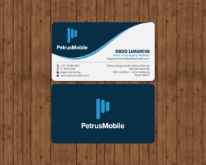 Business Card Design by chandrayaan.creative for Petrus SA | Design: #16307208