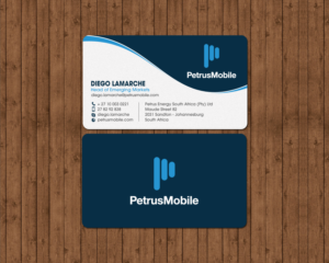 Business Card Design by chandrayaan.creative for Petrus SA | Design: #16307209