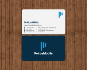 Business Card Design by chandrayaan.creative for Petrus SA | Design: #16307235