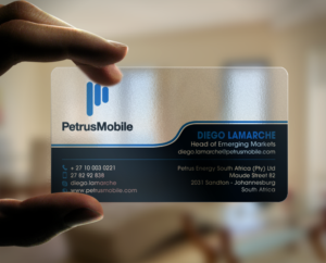 Business Card Design by chandrayaan.creative for Petrus SA | Design: #16307237