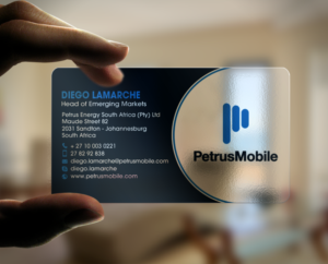 Business Card Design by chandrayaan.creative for Petrus SA | Design: #16307238