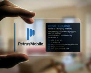 Business Card Design by chandrayaan.creative for Petrus SA | Design: #16307239