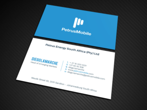Business Card Design by Graphic Flame for Petrus SA | Design: #16312620