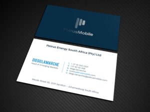 Business Card Design by Graphic Flame for Petrus SA | Design: #16312622