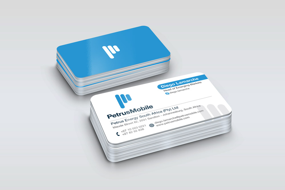 Visitenkarten-Design von GARREY für Petrus SA | Design #16290571