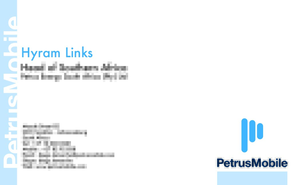 Business Card Design by Alaa Gamal for Petrus SA | Design #16288674