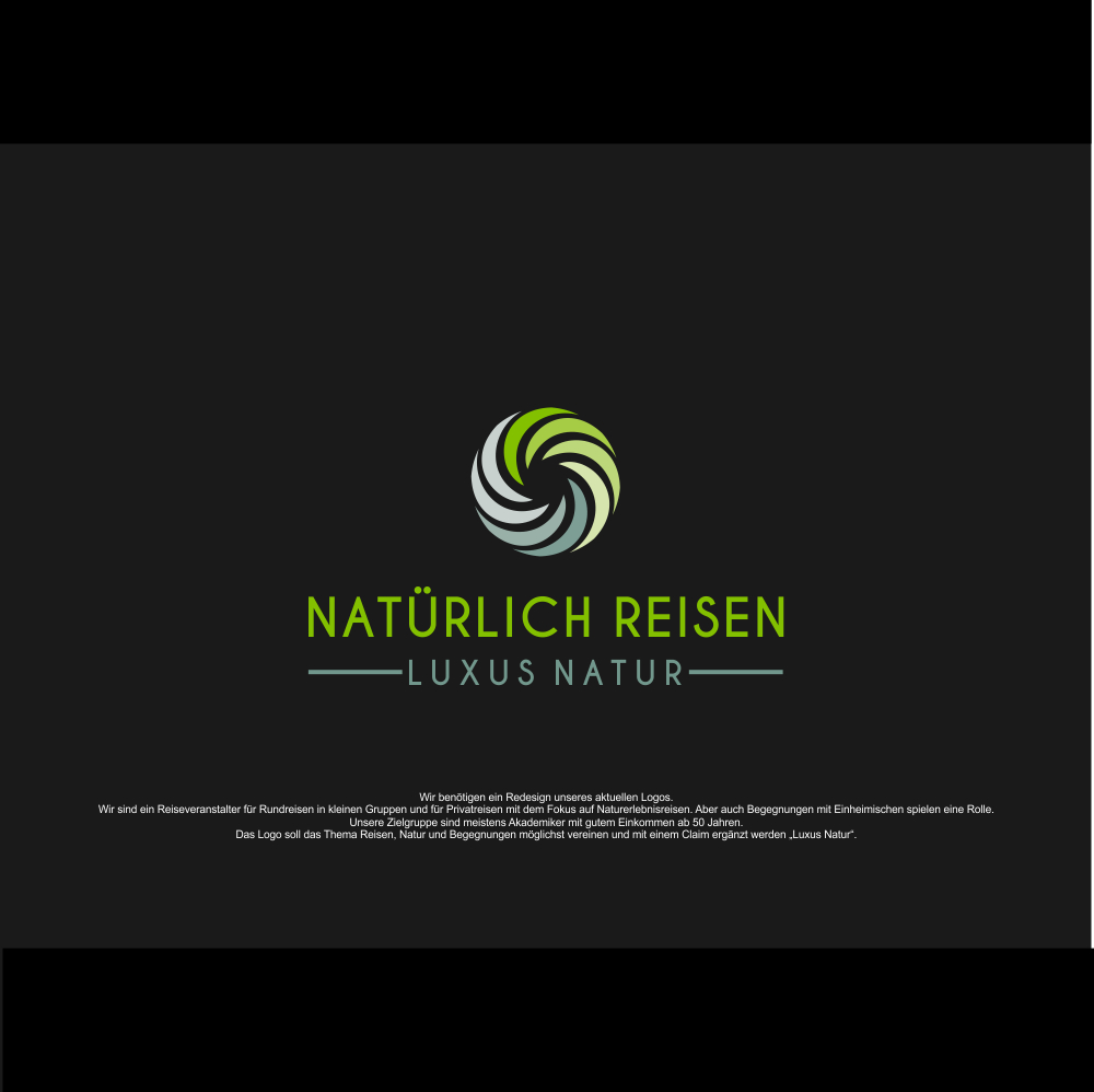 Logo Design by Rhibas for Natürlich Reisen Tourdesign GmbH & Co. KG | Design #16358629