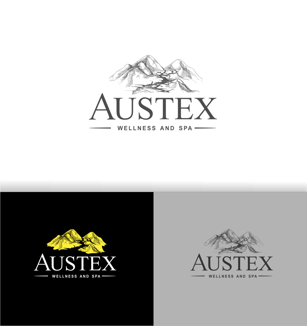 Logo Design by *mary for Austex Wellness and Spa | Design #16308432